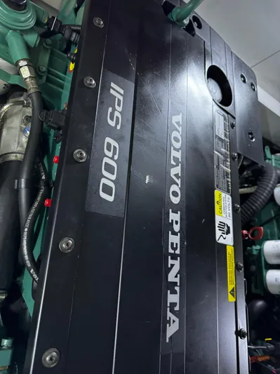  Yacht Photos Pics Volvo Penta IPS 600 engine in 2018 Fairline Targa 48 Open yacht.