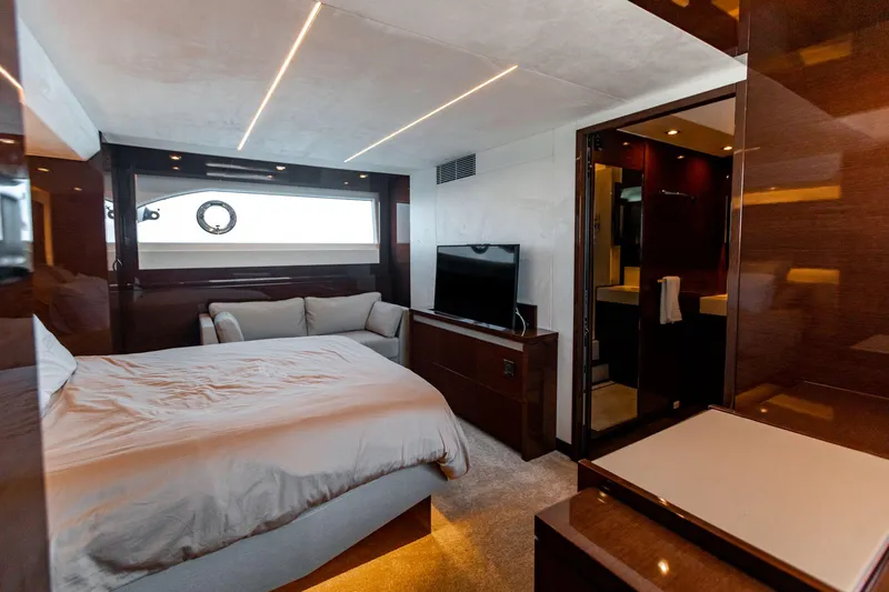 Truly Blessed Yacht Photos Pics 2020 Prestige 630 FB  Master Stateroom 2