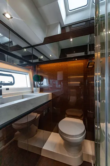 Truly Blessed Yacht Photos Pics 2020 Prestige 630 FB  Guest Head