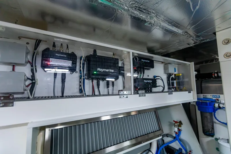 Truly Blessed Yacht Photos Pics 2020 Prestige 630 FB  Engine Room 4