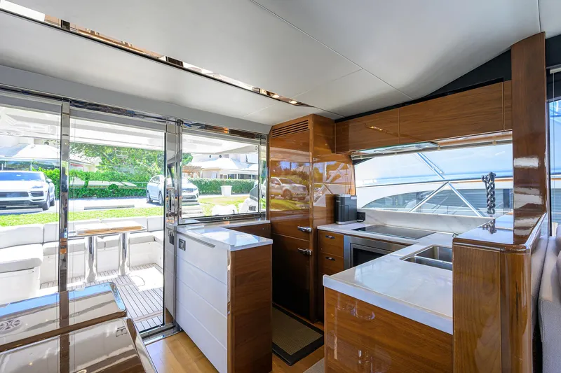 Converter Yacht Photos Pics Galley and Entryway