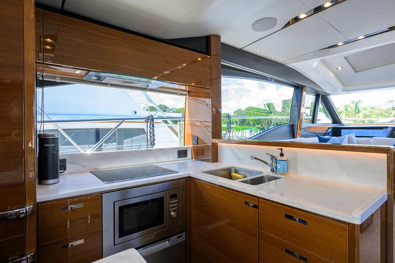 Converter Yacht Photos Pics Galley Cooktop and Sink