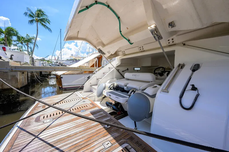 Converter Yacht Photos Pics Tender Garage with Tender