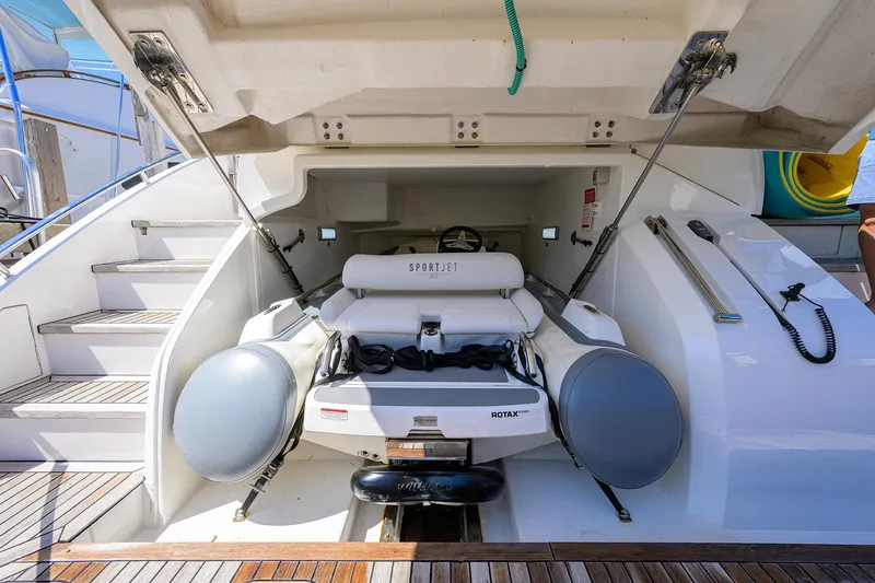 Converter Yacht Photos Pics Tender Garage with Tender