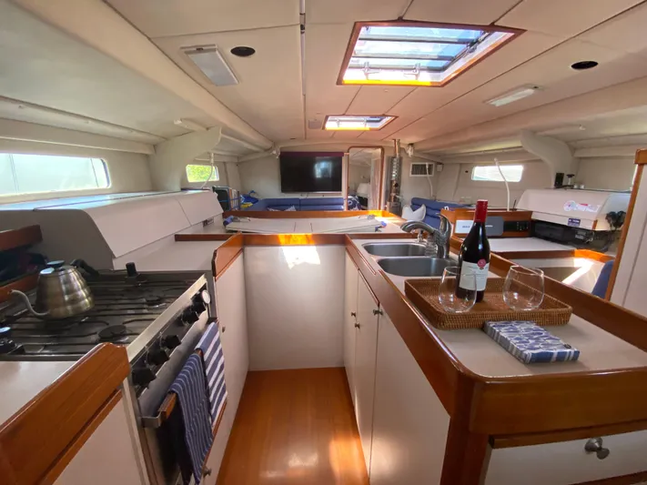 Foxy Yacht Photos Pics Galley