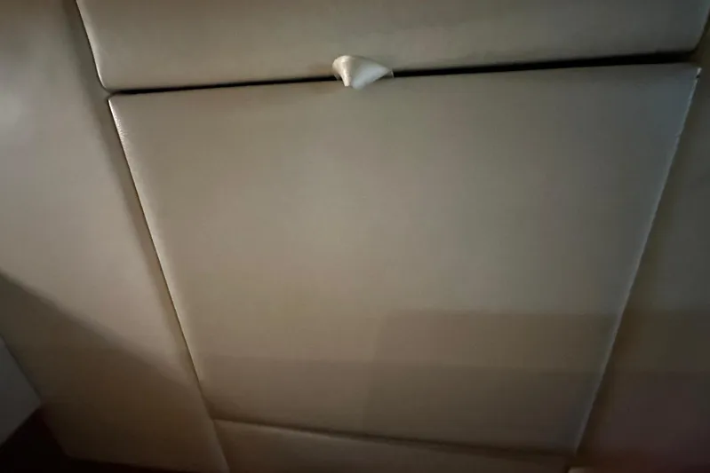  Yacht Photos Pics Beige interior panel of 2012 Riviera 43 Flybridge yacht.