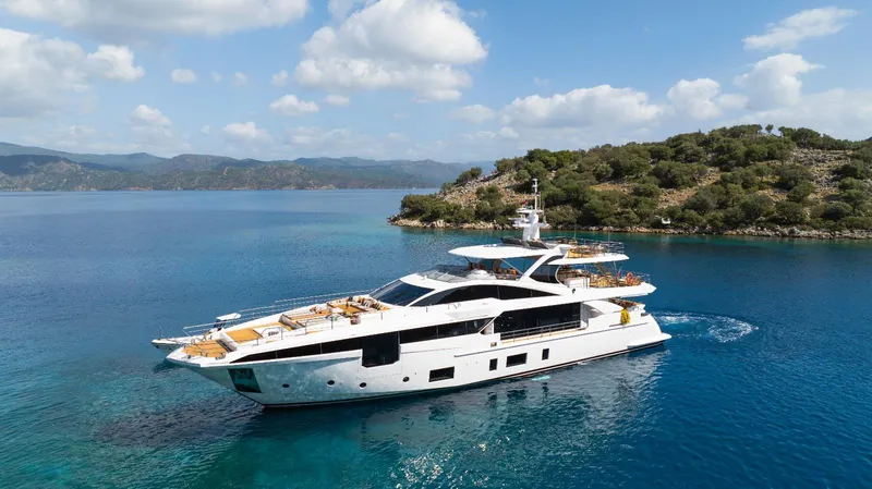 Africa One Yacht Photos Pics Azimut Grande 35 Metri