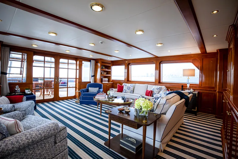 Anjilis Yacht Photos Pics Main Salon