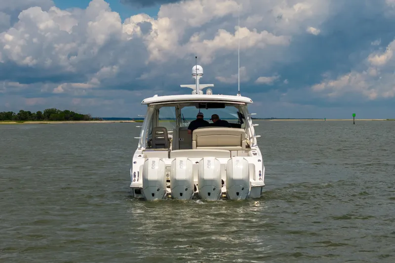 Clay Fam Yacht Photos Pics Boston Whaler 380 Realm- Profile