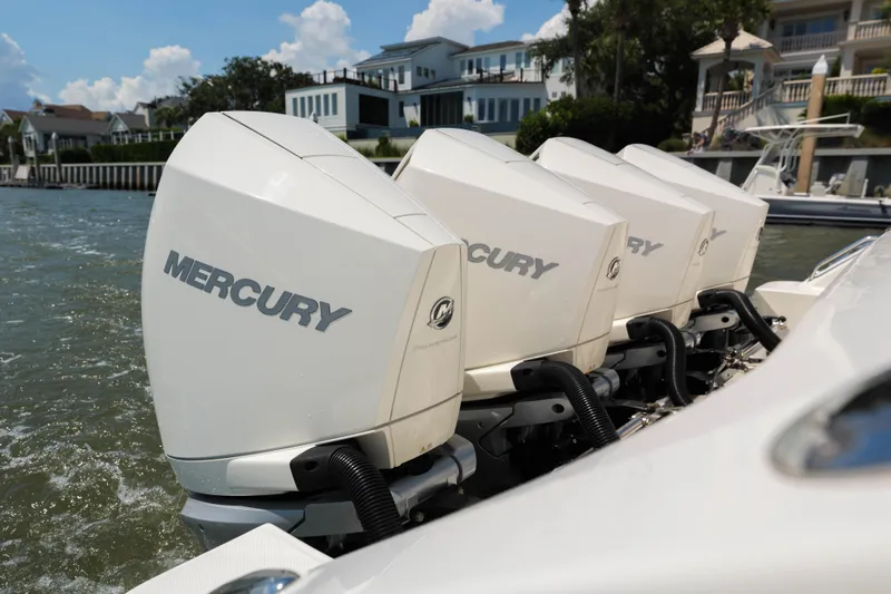 Clay Fam Yacht Photos Pics Boston Whaler 380 Realm- Engines