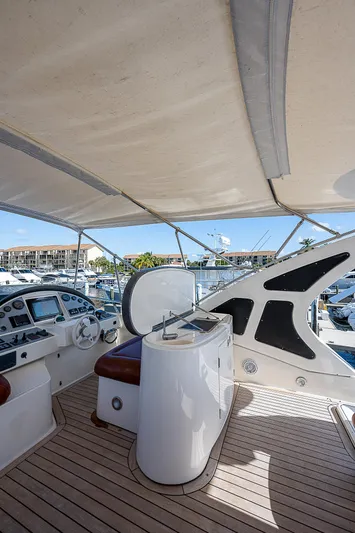 Emry Yacht Photos Pics 2009 Aicon - flybridge