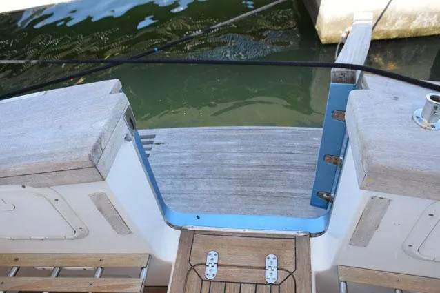 Sarah Yacht Photos Pics Center transom door