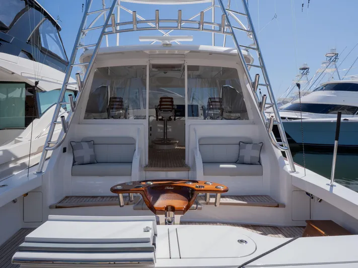 Little Zip Yacht Photos Pics Viking 48 Little Zip - Cockpit