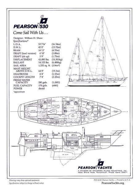 1983 Pearson 530