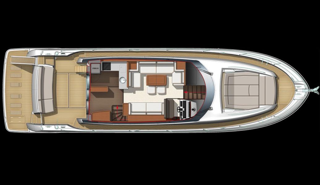 2017 Prestige 550 Flybridge Hardtop