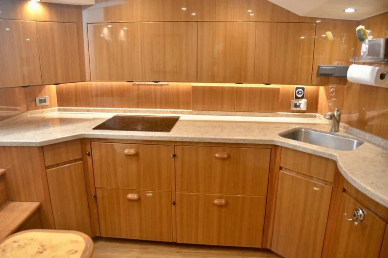 One More Yacht Photos Pics Viking 52 ONE MORE - Galley