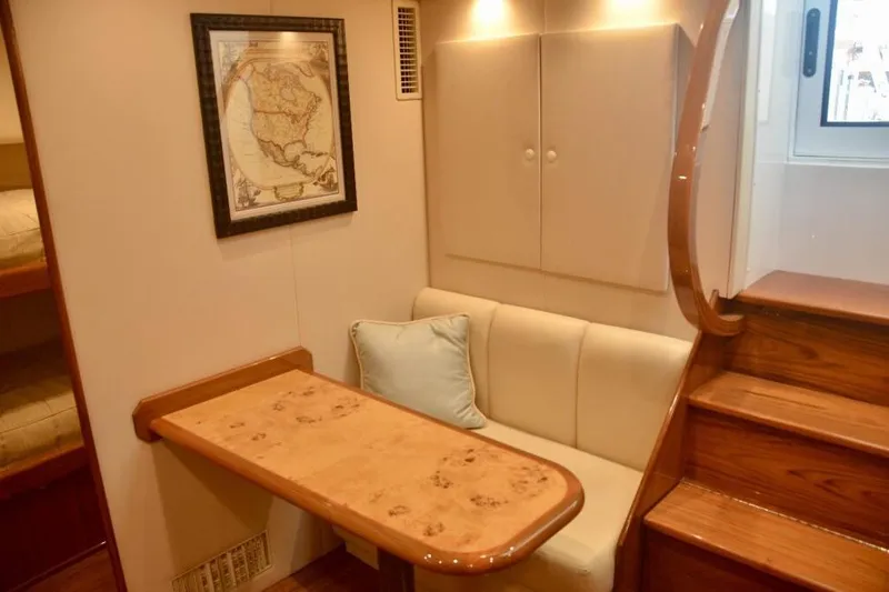 One More Yacht Photos Pics Viking 52 ONE MORE - Galley Dinette