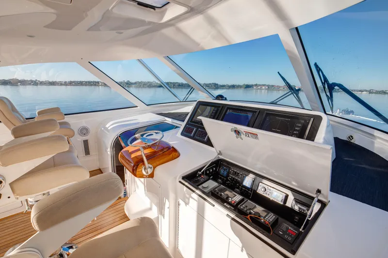 One More Yacht Photos Pics Viking 52 ONE MORE - Helm