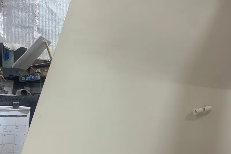  Yacht Photos Pics Interior view of a 2026 Schionning Arrow 1280 S boat under construction.