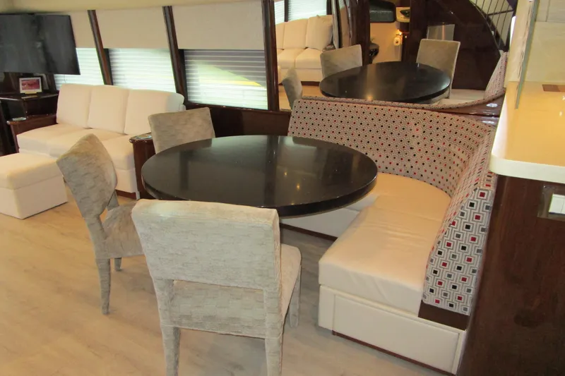 Shore Girl Yacht Photos Pics Dining area