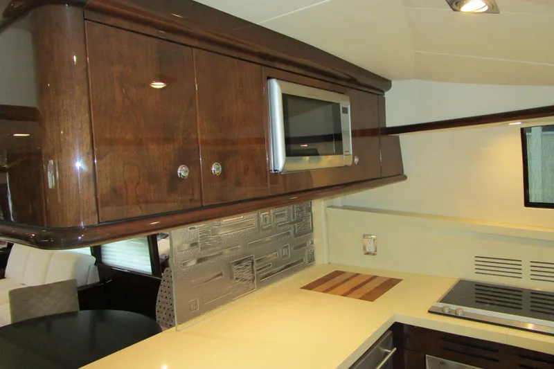 Shore Girl Yacht Photos Pics Galley aft area