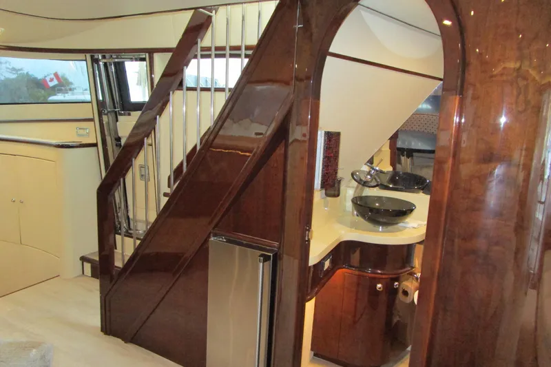 Shore Girl Yacht Photos Pics Stbd side of galley