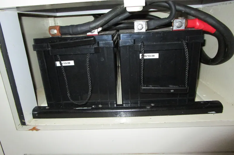 Shore Girl Yacht Photos Pics Lazarette battery storage