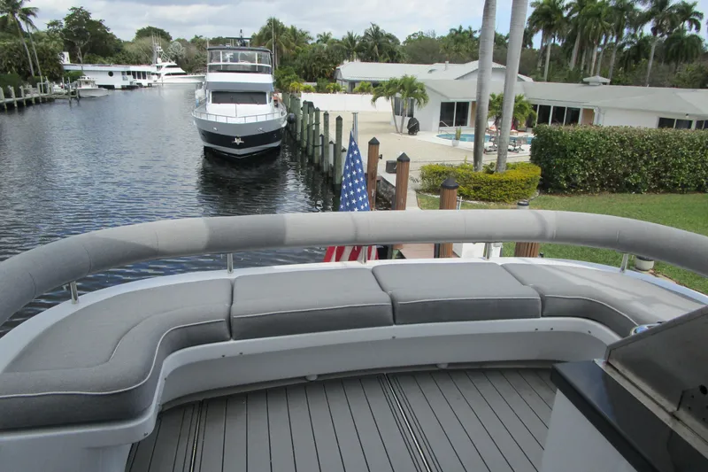 Shore Girl Yacht Photos Pics Upper deck lounge