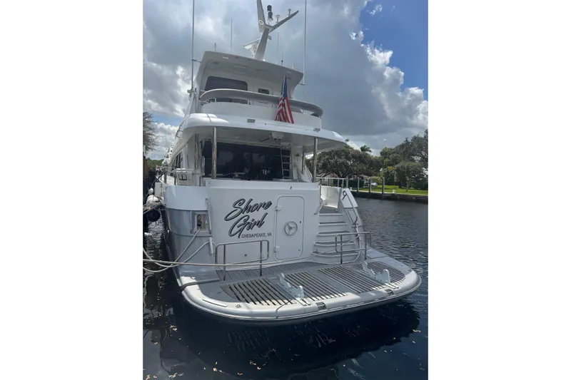 Shore Girl Yacht Photos Pics Stern shot