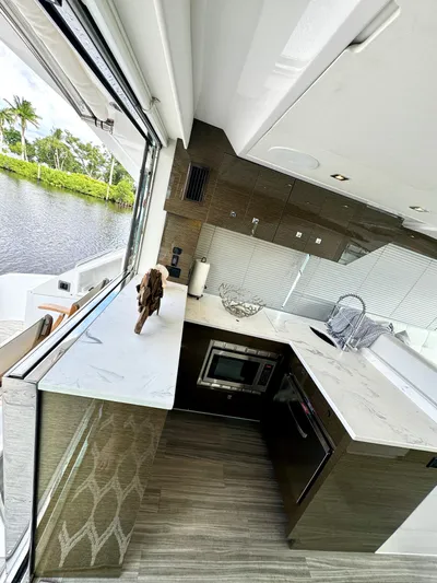 Ocean View Yacht Photos Pics Galley