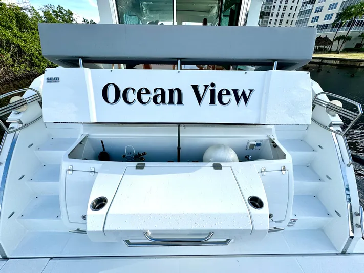 Ocean View Yacht Photos Pics Transom Storage Area