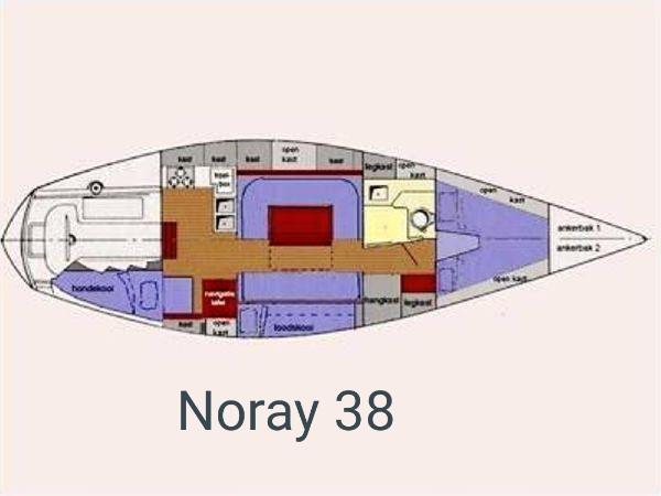 1976 Sailboat Lepanto Noray 38
