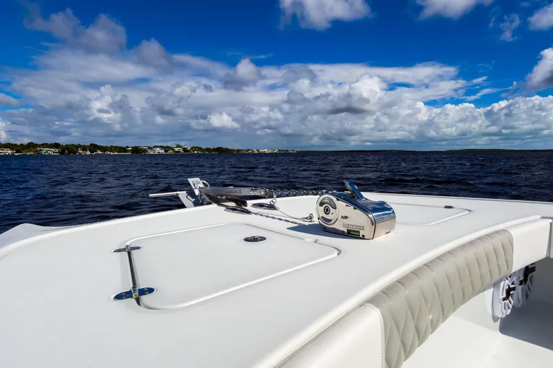 Electric Bill Yacht Photos Pics Freeman 34 Electric Bill - Bow