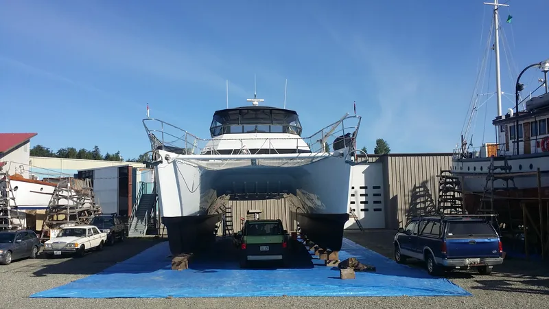 Awesome Yacht Photos Pics On The Hard