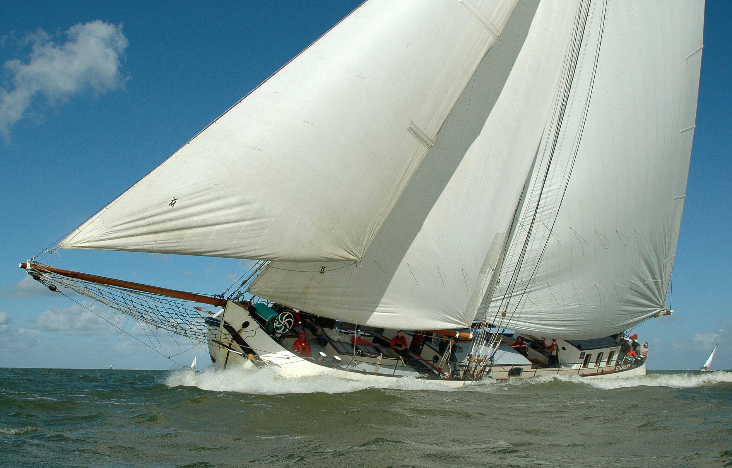 1910 Tjalk Eenmast 25.50 M