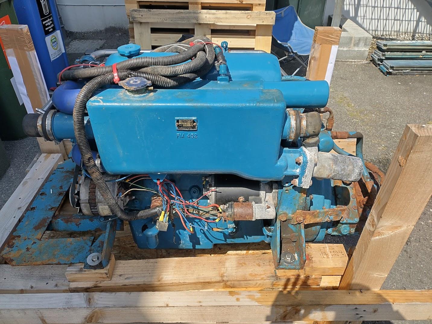 1988 Ford USED Ford 2722E 88hp Marine Engine & Gearbox Package