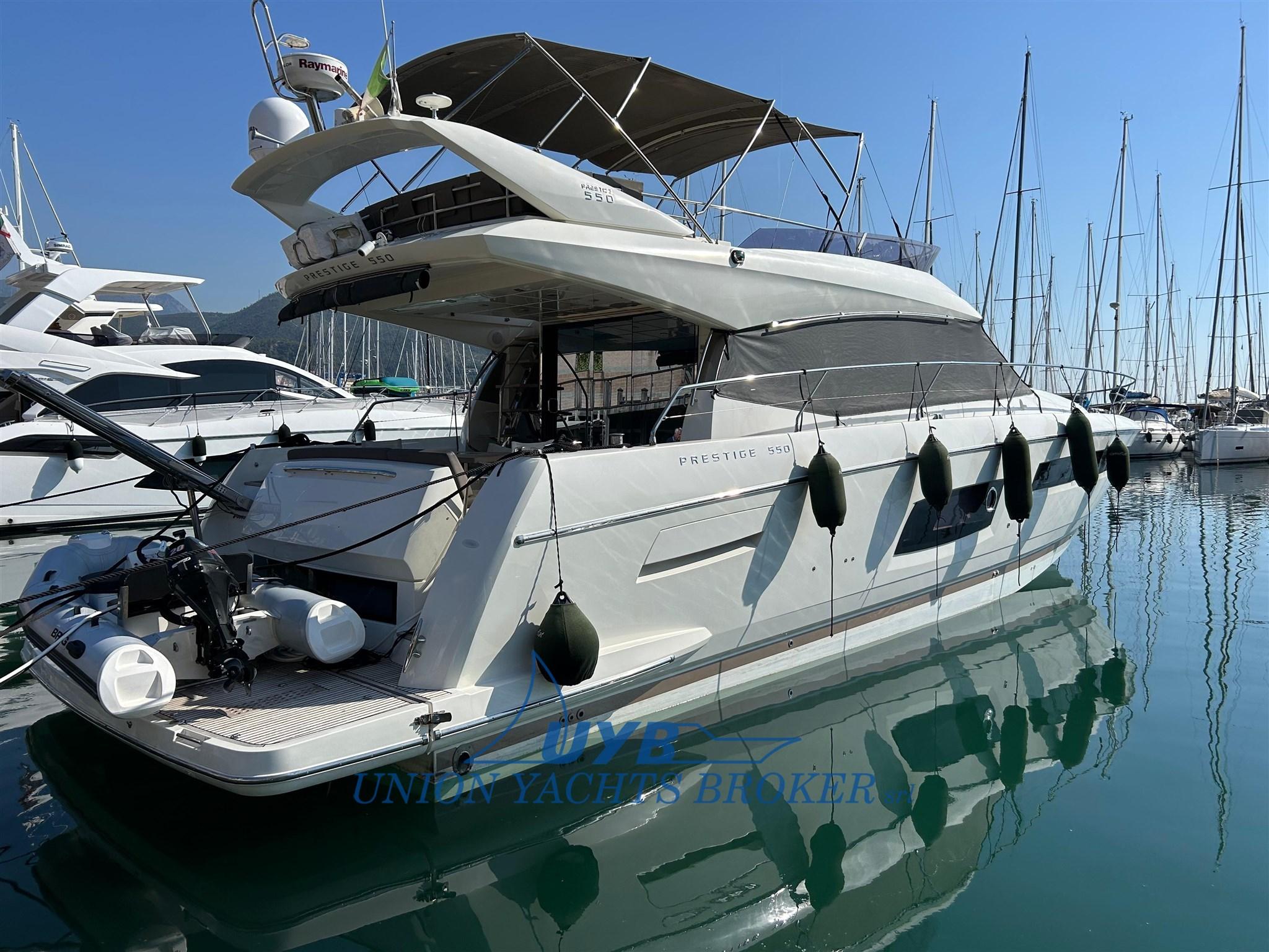 yacht prestige 550 price