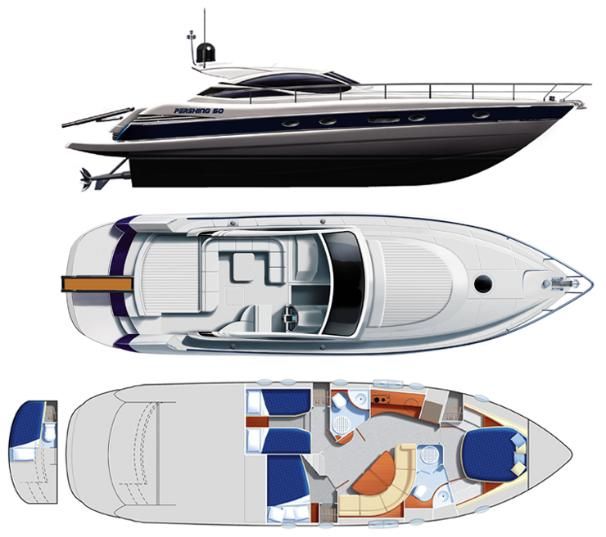 2005 Pershing 50