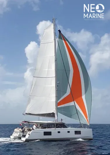  Yacht Photos Pics Nautitech Open 46 - 2020 - Extérieur - Navigation - Code D - Voile