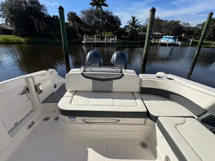  Yacht Photos Pics Interior of 2023 Chaparral 280 OSX with river view.