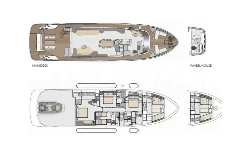  Yacht Photos Pics AZIMUT MAGELLANO 25M 2020