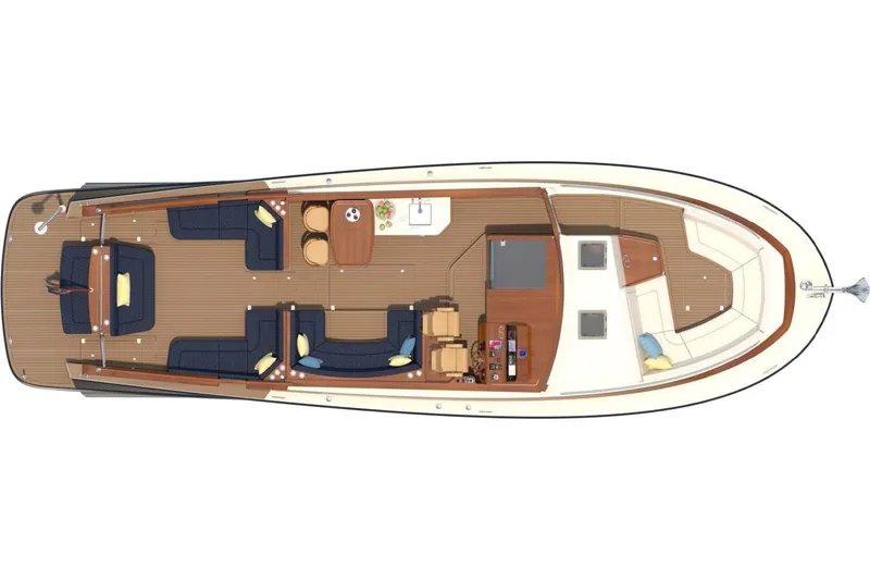 Daychaser 48 Yacht Photos Pics Deck Layout