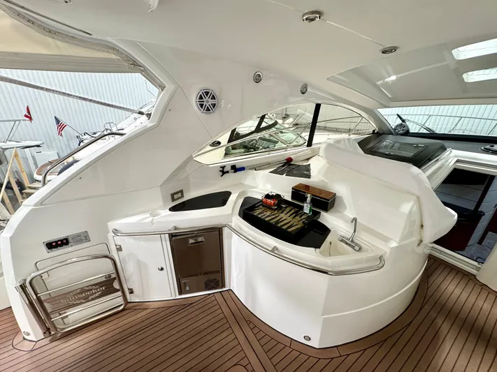 Motivation Yacht Photos Pics Cockpit Port Side