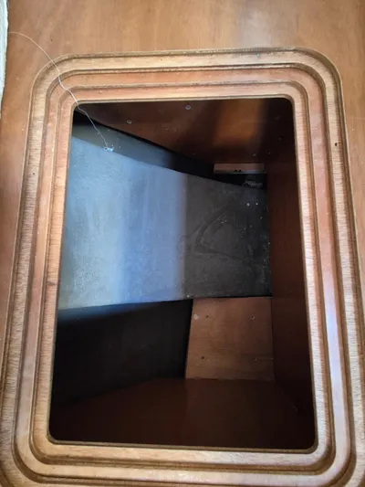 Princess Yacht Photos Pics Wooden compartment interior of 2008 Grand Soleil 45 yacht.