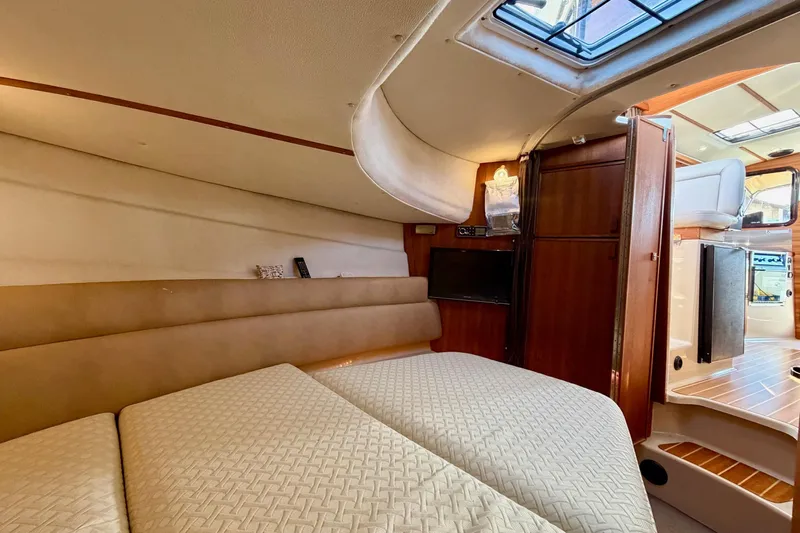  Yacht Photos Pics Interior of 2012 Ranger Tugs R-29 boat with cozy cabin and modern amenities.