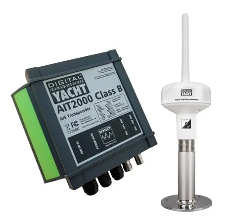  Yacht Photos Pics Digital Yacht AIT2000 Class B AIS transponder and antenna for Beneteau Oceanis Clipper 393, 2006.