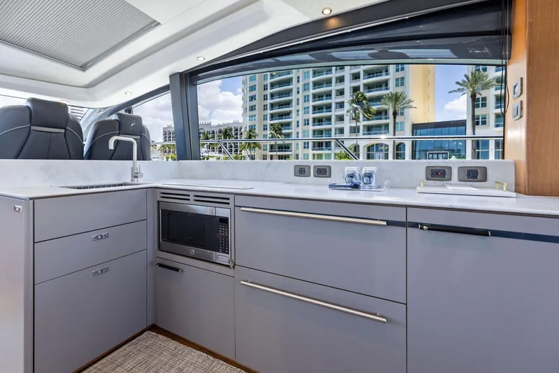 Endless Summer Yacht Photos Pics 2020 Princess V55 Endless Summer Galley