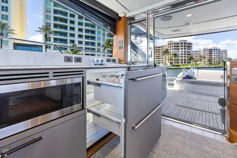 Endless Summer Yacht Photos Pics 2020 Princess V55 Endless Summer Galley