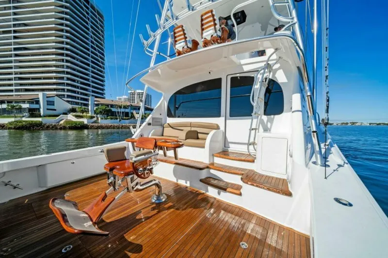 Reel Screamer Yacht Photos Pics 2016 Viking 55 Convertible DONE PICKIN- Cockpit