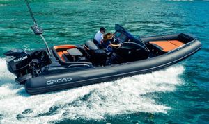 2021 Grand Grand G850L zwart met 2 x Mercury Verado 200 pk AANBIEDING!